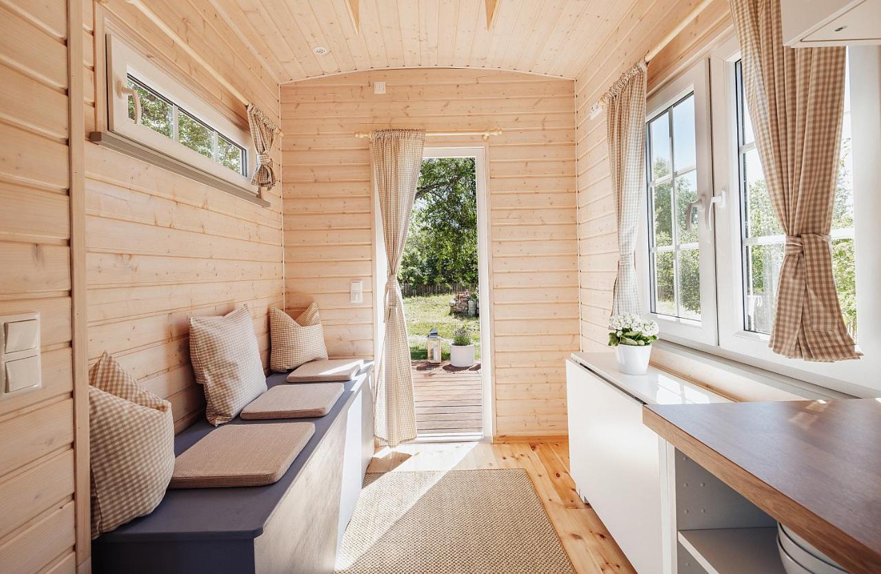 Tinyhouse Am Obsthain Poseritz Esterno foto